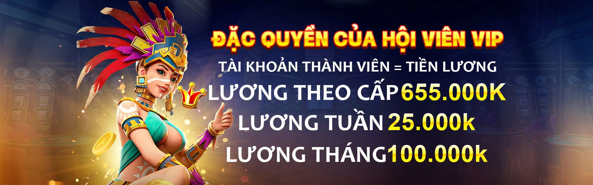 Hình ảnh chính Câu lạc bộ VIP 5win nhà cái với các đặc quyền sang trọng